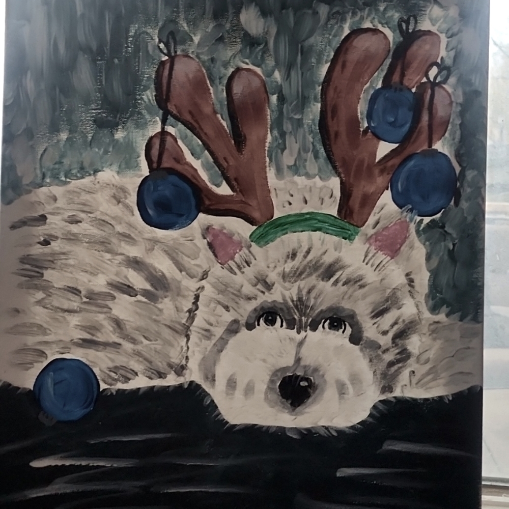 Acrylic painting on canvas